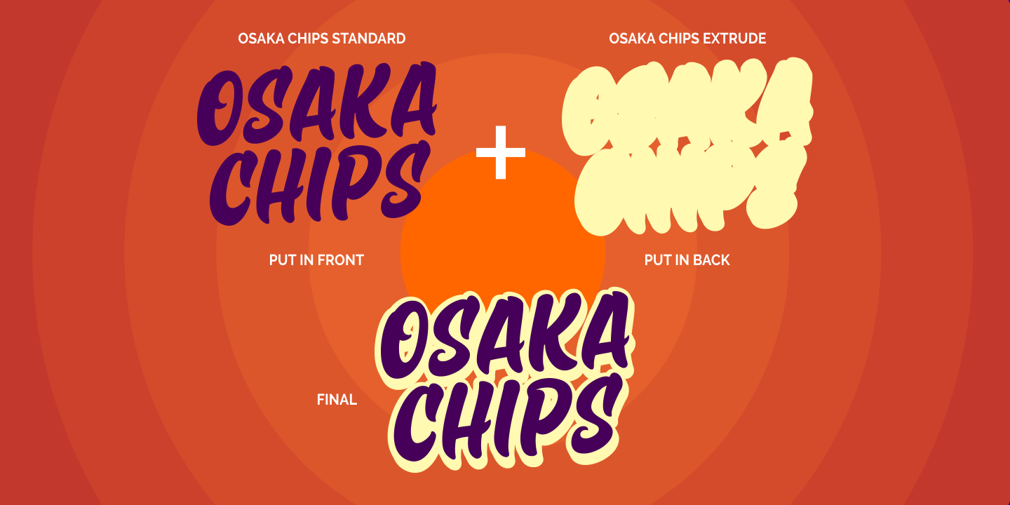 Example font Osaka Chips #5